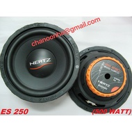 HERTZ ES 250 10 Inch 500 Watt) / ES 300 12 Inch 700 Watt) Subwoofer (Made In Italy)