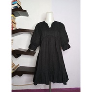 8 Seconds Black Mini Dress