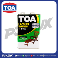 TOA แลคเกอร์เงา รุ่น T5000 ขนาด 1 แกลลอน สีใส