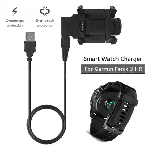 USB Charger For Garmin Fenix 3/Fenix 3 HR/Fenix 3 Sapphire/Quatix 3/Tactix Bravo Sport Watch Chargin