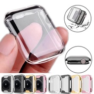 Transparent Watch Cover for T500 T5 F18 Smart Watch Case Ultra-thin Full Coverage Soft Clear Screen Protector Case 44mm