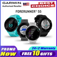 New Original GARMIN Forerunner 55 GPS Running Smartwatch with Garmin Coach