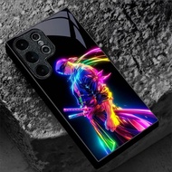 Roronoa Zoro Style 01 design Phone Case Glass for Samsung Galaxy S20 S21 S22 S23 S24 S25 Ultra Plus 