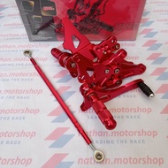 FASTBIKE - Underbond CB150R/ CBR150R - Underbone Footstep Satu Set CB150R/CBR150RR merah - Produk or