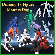 ● ◇ Dummy 13 Figure Mounts Dog Dummy 13 Action Figure Robot Toy Movable Joints Toy