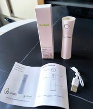 K-clean 便攜式迷你霧化器 消毒噴霧 迷你空氣淨化機（小蠻腰）Portable diffuser user manual 醫療級別皮膚護理消毒殺菌噴霧 不含酒精 除甲醛致敏原塵蟎排泄物煙味農藥霉