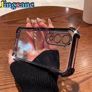 Jingsanc Simple Clear Phone Casing Suitable For VIVO Y29t 5G/VIVO Y29s 5G/VIVO Y04 Case Four Corner 