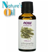 Now foods Essential Oil Citronella 30ml or 2ml 5ml 10ml trial pack USA