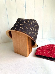 蜻蜓雙面頭巾帽 手術帽 料理帽 工作帽 化療帽