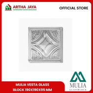 Mulia Glass Block Motif Vesta Kaca Penerang