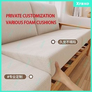 Customized 50D/60D high-density sponge sofa cushion thickened window cushion mahogany hard cushion u