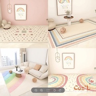 Living Room Coffee Table Mat Ins Girl Heart Plush Carpet Bedroom Bed Blanket Cloakroom Non-slip Foot