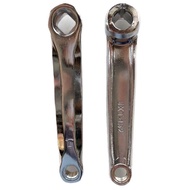 Spin Bike Crank Arms Aluminum Alloy 16x16mm Hole Compatible with 152 Model