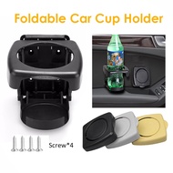 [Upgrad] Car Beverage Cup Holder Foldable Drink Cup Holder Door Mount Multifunctional Bottle Holder