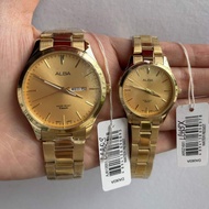 Authentic Alba Two-tone Couple Watch w/ box and tag