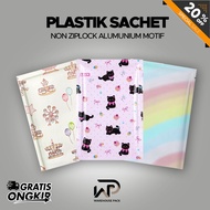 [ 1 PCS ] Plastic Sachet Without Ziplock Carnaval Paint Motif | Photocard Gift Packaging Plastic | F