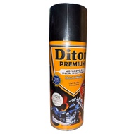 Diton PREMIUM 9128 Clear glossy + Activator ( 2 Fungsi ) Cat Semprot/Pylox Pernis Cleaner gloss