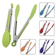 Heat-resistant food tongs, food tongs, tongs, fried food tongs, cake tongs - 9 inch = 22cm tongs for