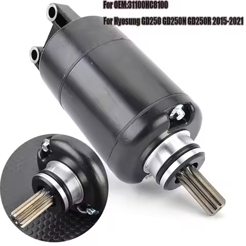 GD 250 Starter Motor For Hyosung GD250 GD250N GD250R 2015 2016 2017 2018 2019 2020 2021 31100HC8100