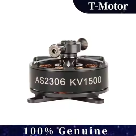 T-Motor New Short Shaft AS2306 KV1500 KV1900 KV2300 2-3S Brushless Motor for F3P 3D 4D Indoor Planes
