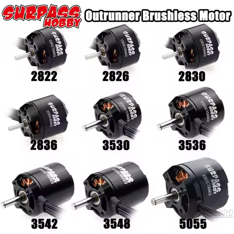 SURPASS HOBBY 2822 2826 2830 2836 3530 3536 3542 3548 5065 Drone Brushless Motor for RC FPV 3D Fixed