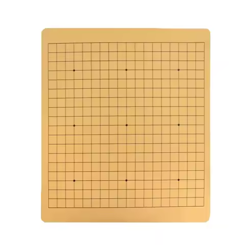 Weiqi Chess Board 19 Line International Standard Chinese Chess Game Go Game Chessboard Synthetic Lea