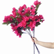 ◀One Silk Bougainvillea Glabra Stems Artificial Plastic Bougainvillea Speetabilis Flower Tree Bvf]`