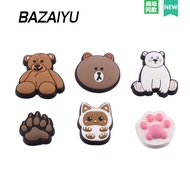 crocs button jibbitz crocs crocs accessories Crocs Accessories - Buckle, Cartoon Bear & Flower Style