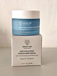 現貨🥰 SNOW FOX SKINCARE Anti-Pollution Biopolymer Serum 40ml 水枕頭防禦網精華 40ml snowfox (✅️ with box & spoo