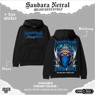 (HF240B) NEUTRAL HOODIE PEMOEDA HIJRAH BATAK CITY WE ARE NOT GANGSTER NEWEST NEUTRAL JACKET - BROTHE