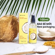 Dầu dừa nguyên chất 100% - Coconut oil Organic extra virgin - dầu dừa dưỡng tóc dưỡng da massage ngừ