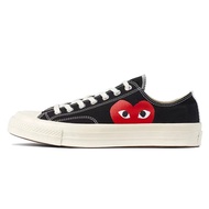 Converse CDG x Chuck taylor all star 1970s Converse Kawakubo Ling joint low-top canvas shoes fashion