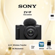 [FREE TNG &  64GB SD CARD] SONY ZV-1F Vlog Camera | ZV1F