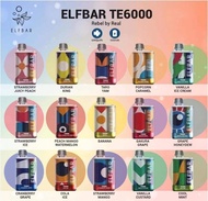 NEW - ELFBAR TE6000 PUFFS DISPOSABLE PODS