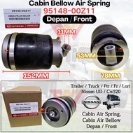 95148-00Z11 Nissan UD CW520 Kabin Bellow *Front / Depan* Cabin Air Spring ; Cabin Air Bellow Truck L