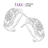 TAKA Jewellery Galaxe Gold Diamond Earrings 9K