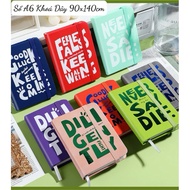 A6 Locked Notebook 9cm x14cm