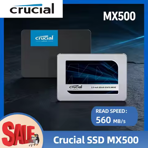 Crucial MX500 SSD 500GB 1TB 2TB 3D NAND SATA 2.5 Inch High Speed Internal Solid State Drive for Lapt