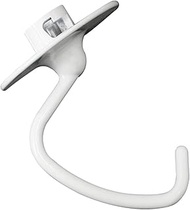 K45DH C-shaped Coated Dough Hook Attachment Replacement for KitchenAid 4.5-5.0 Quart Bowel,Compatibl