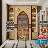 New LAUNCH BESTT SELLER MIHRAB STICKER Musholla MIHRAB DECORATION STICKER - MIHRAB MUSHOLLA WALLPAPE