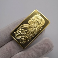 Swiss Bank Gold Bar Commemorative Coin 1 Ounce Alien Gold Coin Coin Foreign Currency Collection Godd