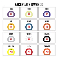 FACEPLATE DW6600 PRINTED + BACKLIGHT