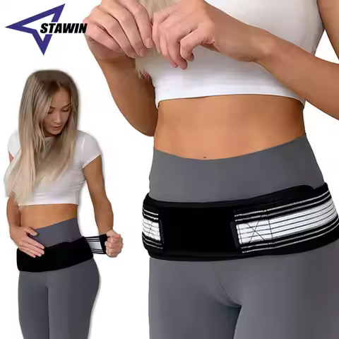 Sacroiliac SI Joint Hip Belt Lower Back Support-Hip Braces for Hip Pain Pelvic Support Belt Sciatica