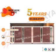 【PRE-ORDER MDSG 11】10x5.5ft Main Double Swing Gate / Pintu Pagar / Stainless Steel 304 / Aluminium / Klang Valley / KL