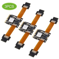 T.F.SKYWINDINTL | M.2 Wifi To 2 SATA 3.0 Adapter PCI-E 3.0 M.2 KEY-A Or KEY-E To SATA Extension Cabl