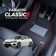 Kamatto Classic Honda Civic FE 2022 - Present Car Floor Mat and Carpet