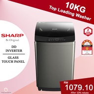 【Promotion】 Sharp 10kg/ 12KG/ 14KG INVERTER Full Auto Washing Machine Washer Mesin basuh