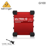 Behringer Ultra-G GI100 Professional Battery/Phantom Powered DI Box with Guitar Speaker Emulation