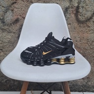 SEPATU NIKE SHOX TL BLACK GOLD ORIGINAL VIETNAM BNIB 