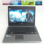 Ready Laptop Acer Core I7 Vga Ram8Gb Hardis 500Gb Generasi 3